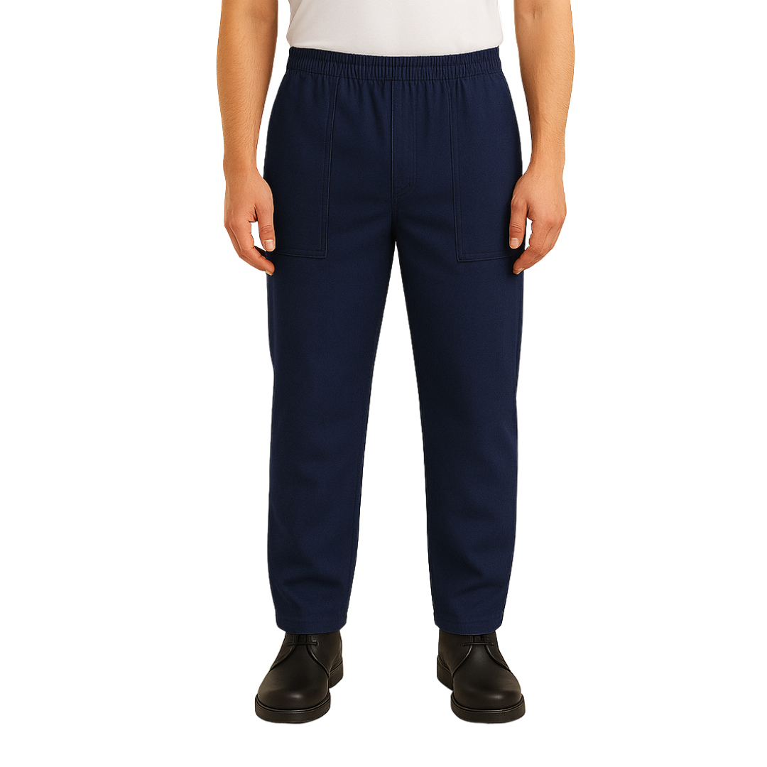 Calça Brim Sem Faixa Refletiva
